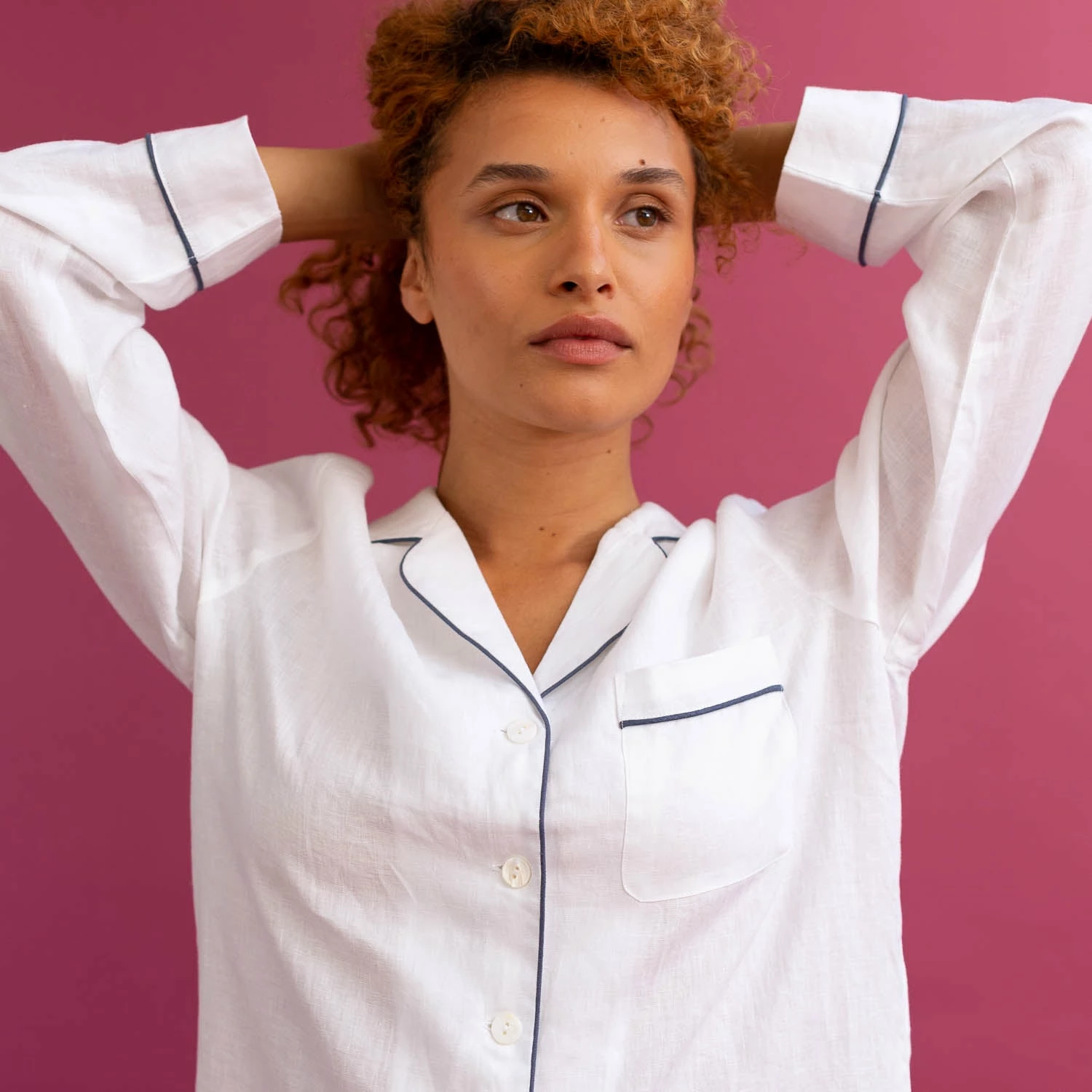 White Night Shirt 6 White Night Shirt - Image 4