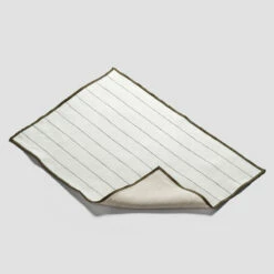 Luna Stripe Linen Placemat Set Of 4