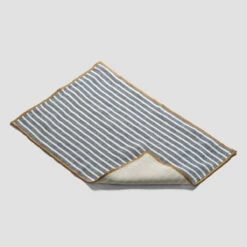 Midnight Stripe Linen Placemat Set Of 4