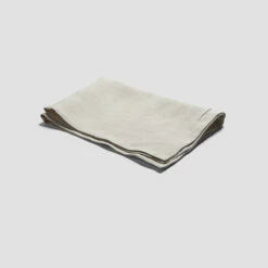 Oatmeal Linen Placemat Set Of 4 -Bed Linings Sales Shop PigletinBed LinenPlacemat Oatmeal 1 greyBG 1