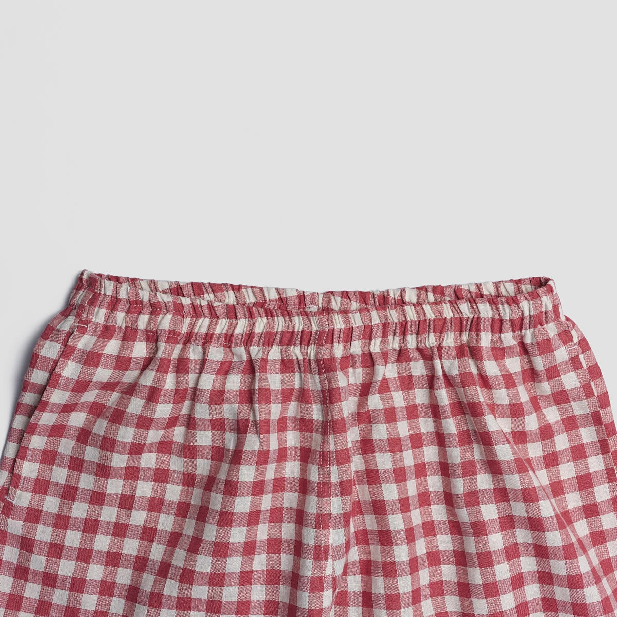 Mineral Red Gingham Pajama Pants 5 Mineral Red Gingham Pajama Pants - Image 3