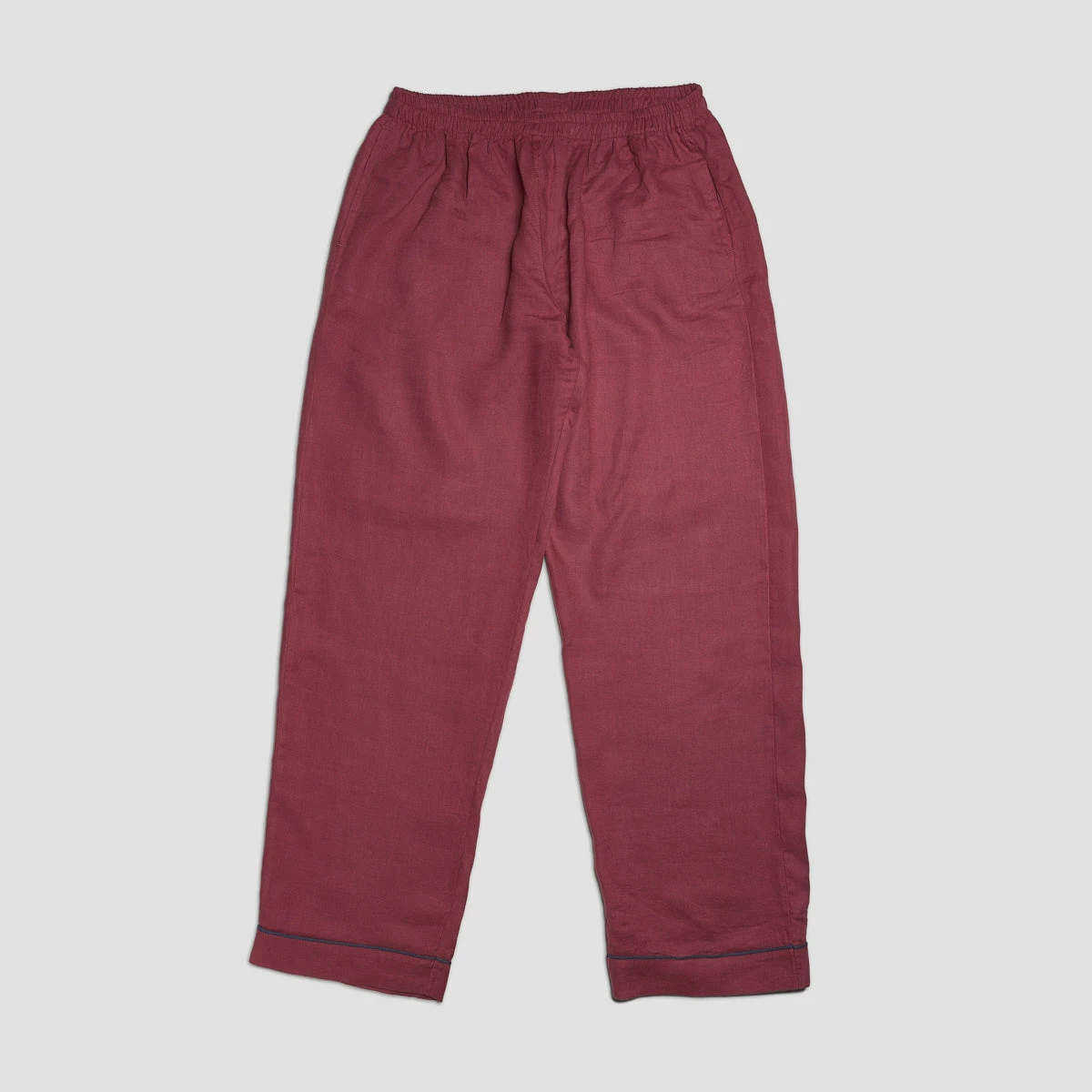 Men's Cherry Linen Pajama Pants 4 Men's Cherry Linen Pajama Pants - Image 2