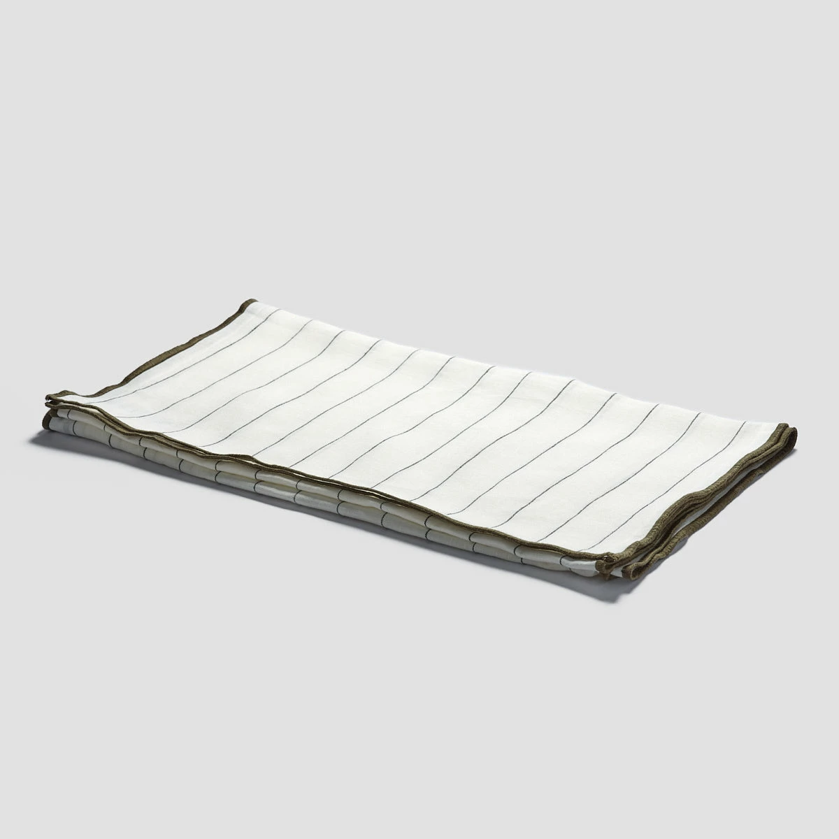 Luna Stripe Linen Table Runner 3 Luna Stripe Linen Table Runner