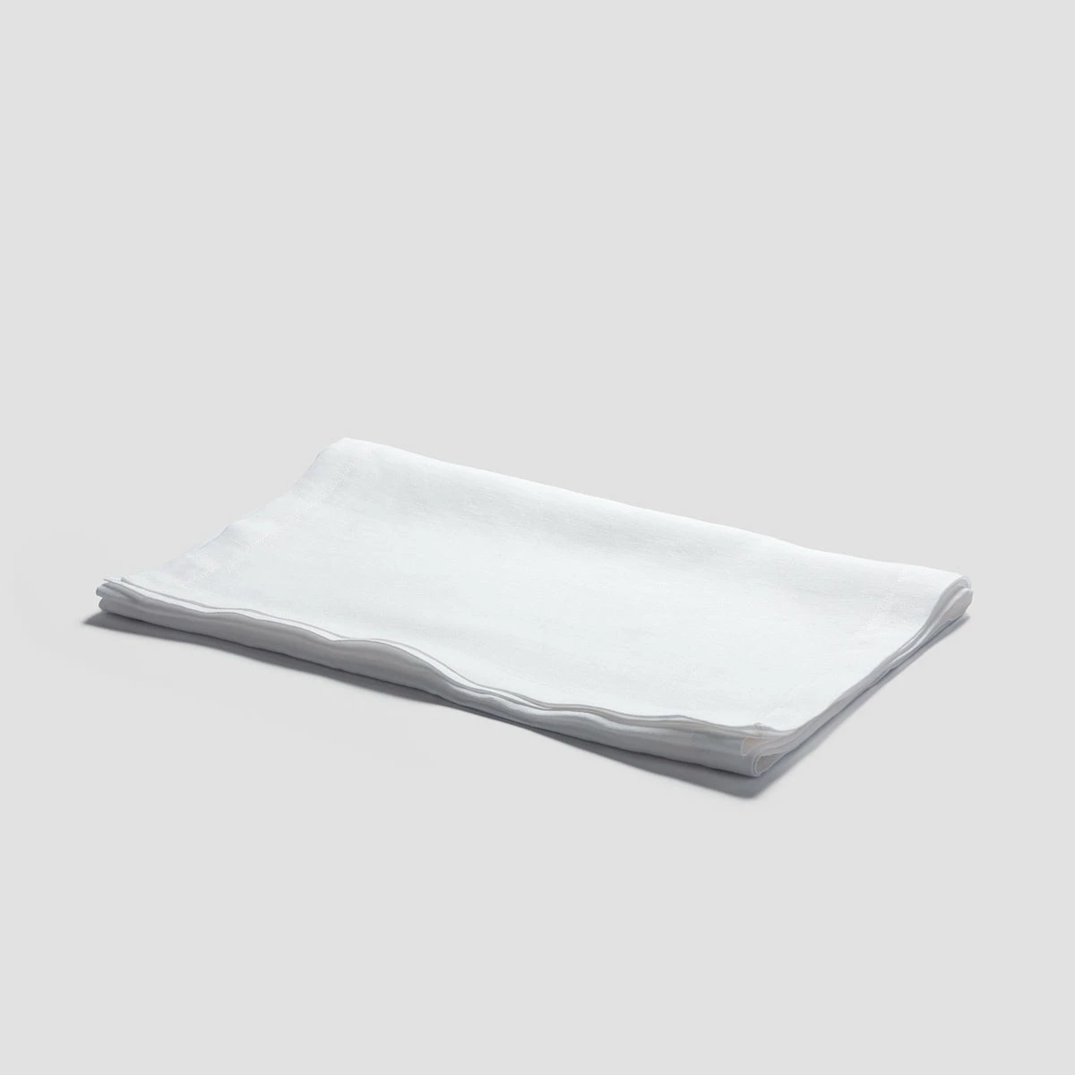 White Linen Table Runner 7 White Linen Table Runner - Image 5