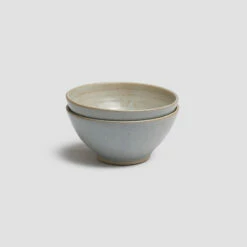 Powder Pottery West Cereal Bowl -Bed Linings Sales Shop PigletinBed Tableware PotteryWest CerealBowl Powder 3 GreyBG