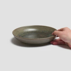 Nori Pottery West Dinner Bowl -Bed Linings Sales Shop PigletinBed Tableware PotteryWest DinnerBowl Nori 2 GreyBG