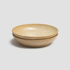Sand Pottery West Dinner Bowl -Bed Linings Sales Shop PigletinBed Tableware PotteryWest DinnerBowl Sand 3 GreyBG