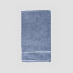 Warm Blue Hand Towel 10 Warm Blue Hand Towel -Bed Linings Sales Shop PigletinBed TerryCotton 37 greyBG