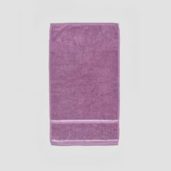 Orchid Hand Towel -Bed Linings Sales Shop PigletinBed TerryCotton 39 greyBG