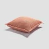 Pink Clay Waffle Cotton Cushion Cover -Bed Linings Sales Shop PigletinBed TexturedCottonCushionCover PinkClay 01 greyBG