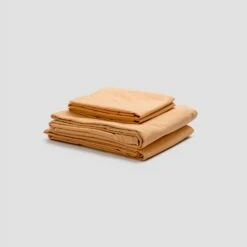 Sun Baked Washed Cotton Percale Sheet Set