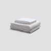 White Washed Cotton Percale Sheet Set 2 White Washed Cotton Percale Sheet Set -Bed Linings Sales Shop PigletinBed WashedCotton BasicBundle White 1 greyBG