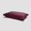 Mulberry Washed Percale Cotton Pillowcases (Pair) -Bed Linings Sales Shop PigletinBed WashedCotton Pillowcase Mulberry 1 greyBG 266dd4df 6357 4bde 9535 e70e2e8c71c1