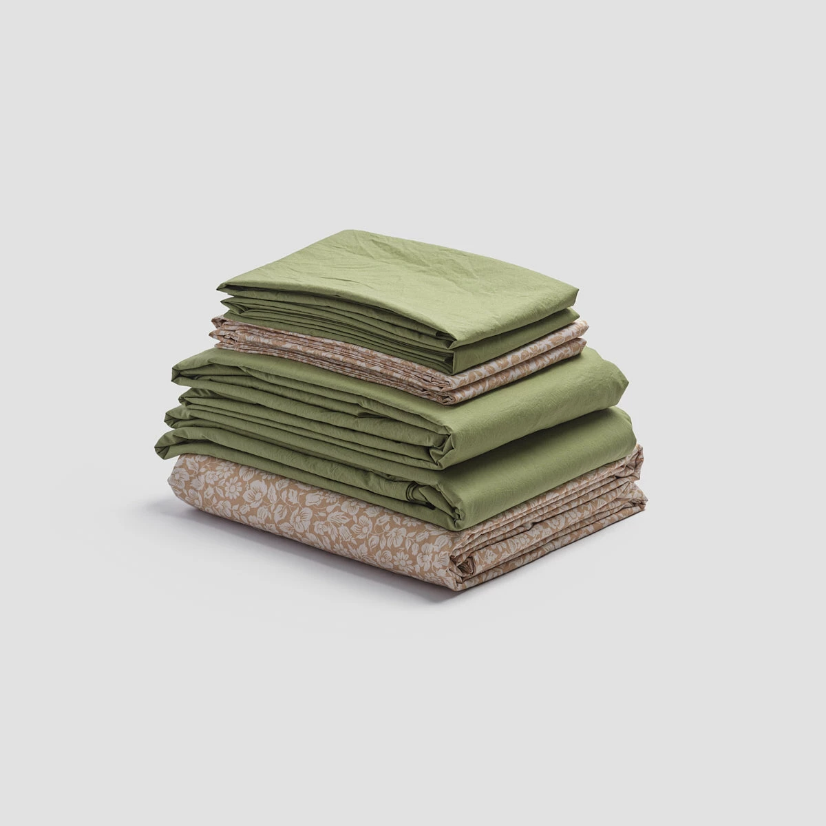 Butterscotch Meadow Floral Printed Percale Cotton Bundle 7 Butterscotch Meadow Floral Printed Percale Cotton Bundle - Image 5