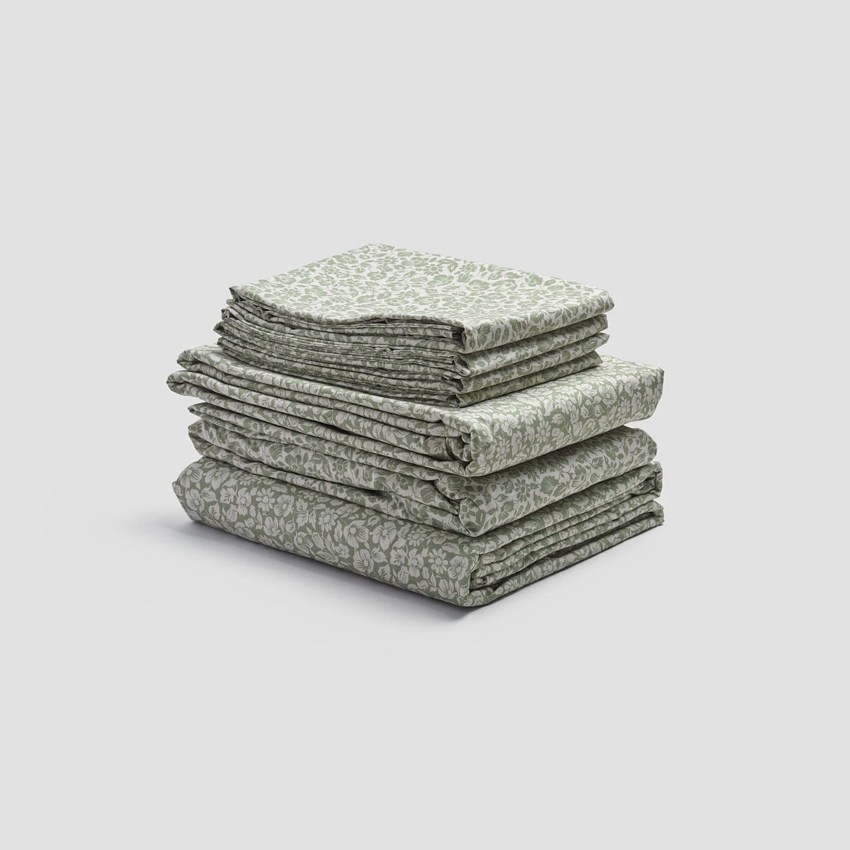 Pear Meadow Floral Printed Cotton Percale Bundle 6 Pear Meadow Floral Printed Cotton Percale Bundle - Image 4