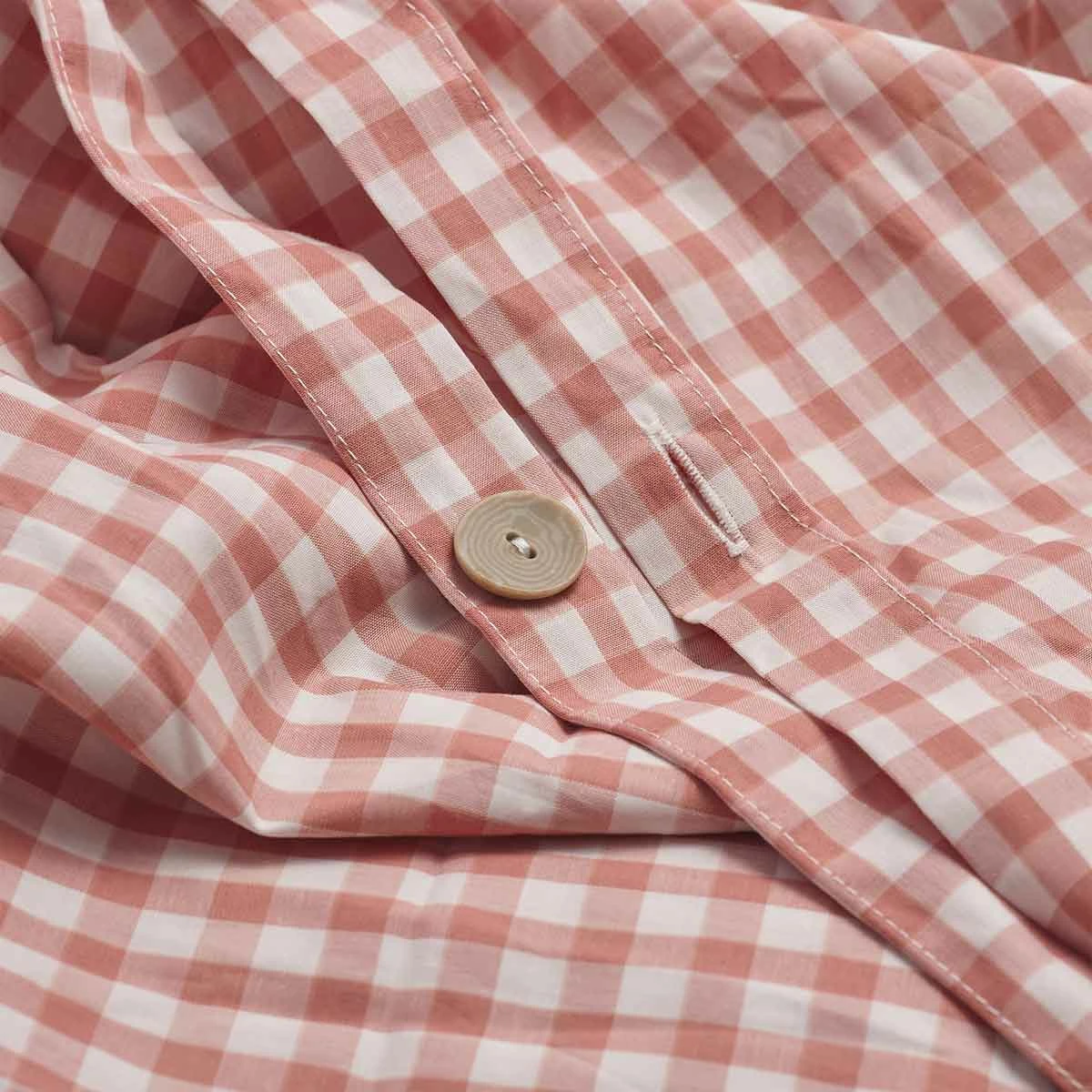 Red Dune Small Gingham Cotton Percale Bundle 8 Red Dune Small Gingham Cotton Percale Bundle - Image 6