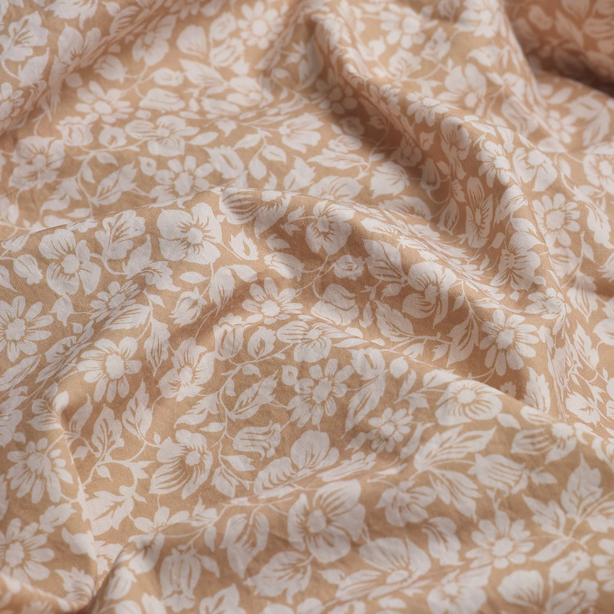 Butterscotch Meadow Floral Printed Percale Cotton Bundle 4 Butterscotch Meadow Floral Printed Percale Cotton Bundle - Image 2
