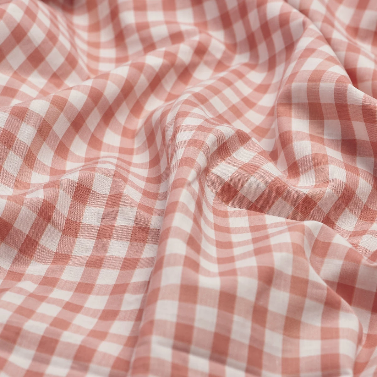 Red Dune Small Gingham Cotton Percale Bundle 4 Red Dune Small Gingham Cotton Percale Bundle - Image 2