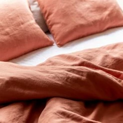 Burnt Orange Linen Duvet Cover -Bed Linings Sales Shop Rust 005 c9bb6c15 87d6 419c 9dc1 711e54e93f4b